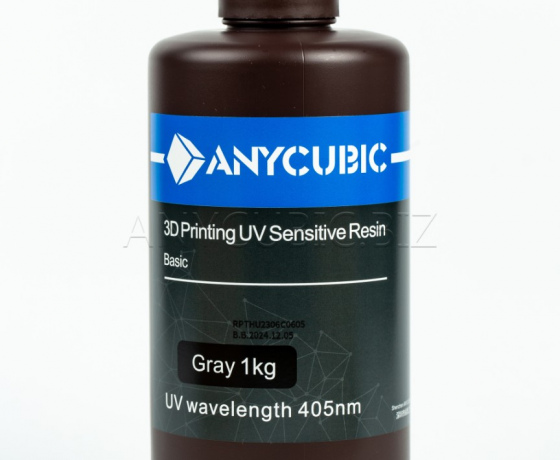 Фото 3 - Фотополімерна Базова смола Сіра Anycubic