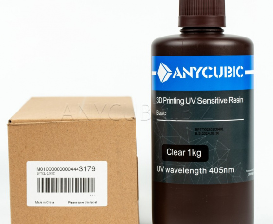 Фото 2 - Фотополімерна Базова смола Прозора Anycubic
