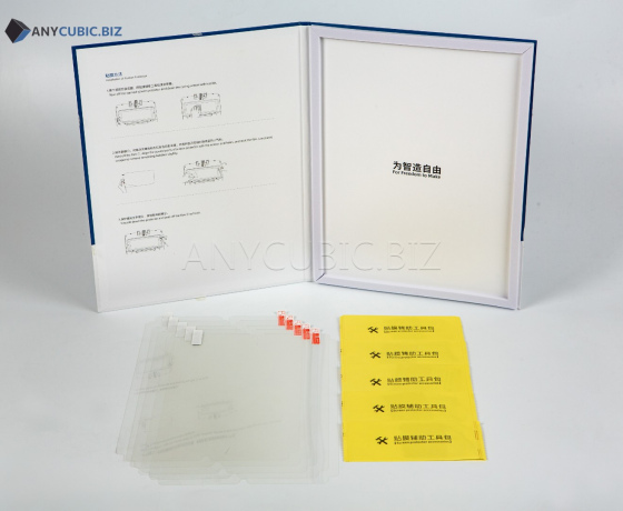 Фото 7 - 5шт. Плівка захисна для екрана Anycubic Photon Mono M5s|Photon Mono M5s PRO266 × 170 mm