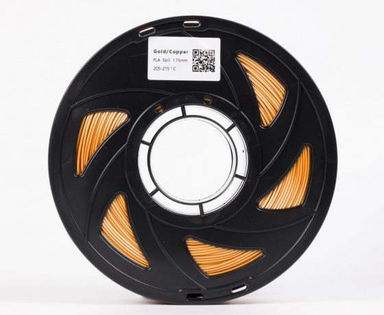 Фото 3 - Золото Мідь Пла Пластик Шовковий | PLA SILK Gold Copper 1кг | 1.75мм | 330м