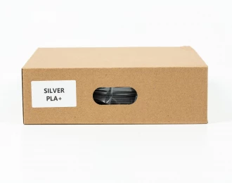 Срібний PLA Plus (ПЛА плюс) пластик філамент для 3D принтера 1кг, 1.75мм, 330м Filament