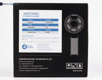 PLA Матовий Білий Anycubic Ø1,75 мм Вага: 1 кг