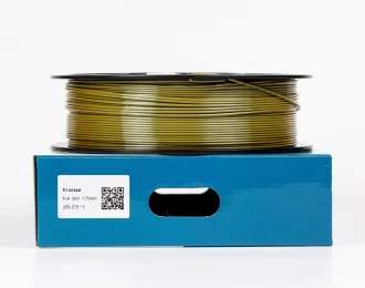 Бронза Пла Пластик Шовковий \ PLA SILK Bronze 1кг | 1.75мм | 330м